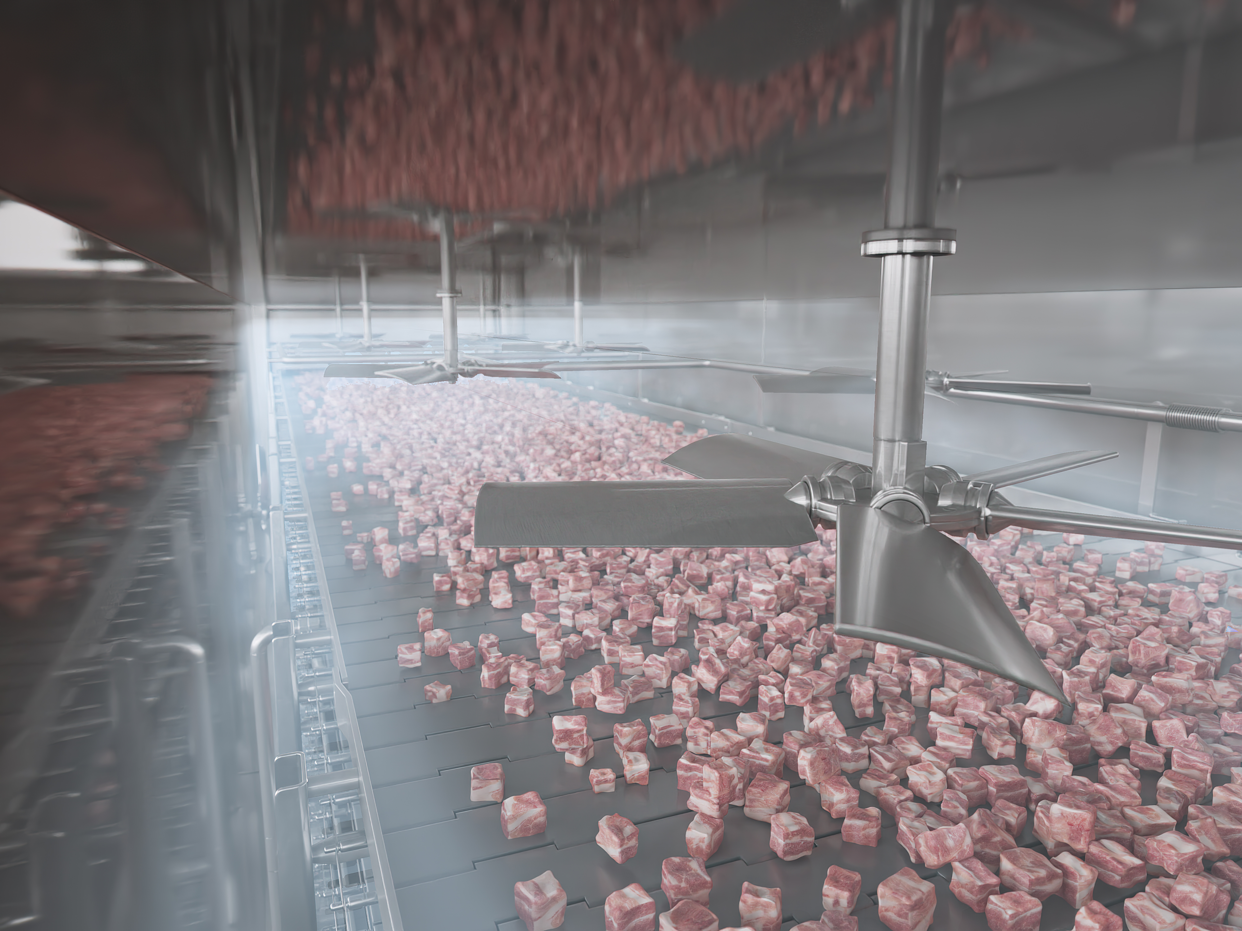 Kryogener Multipass Tunnelfroster von DSI Dantech