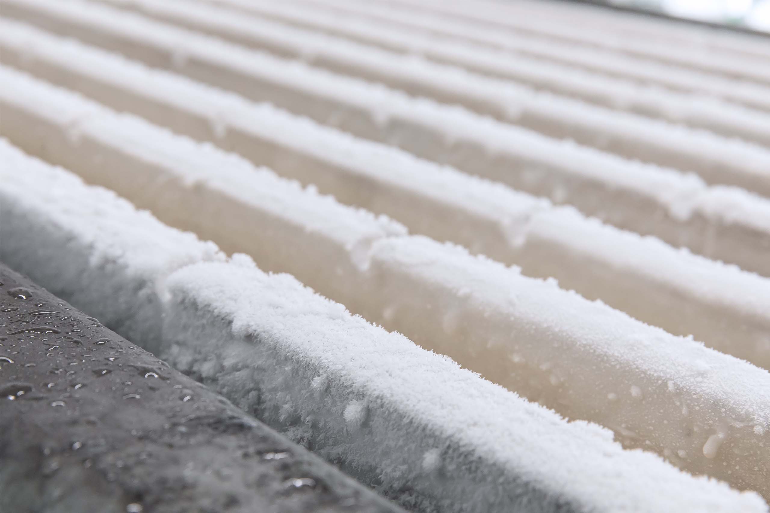 Vertikaler Plattenfroster-Verfahren