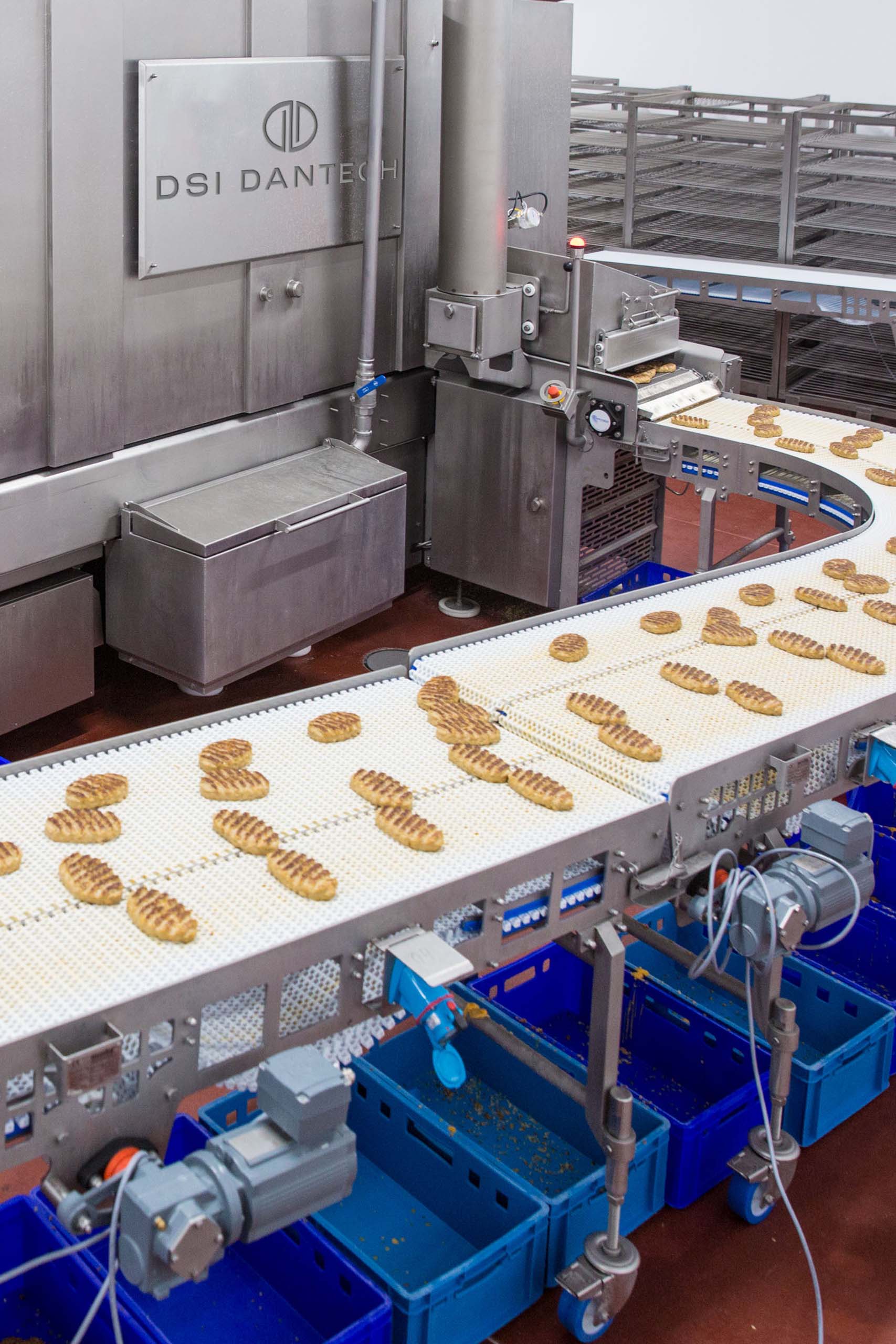 Einfrieren von Fleisch und Frikadellen im Spiralfroster