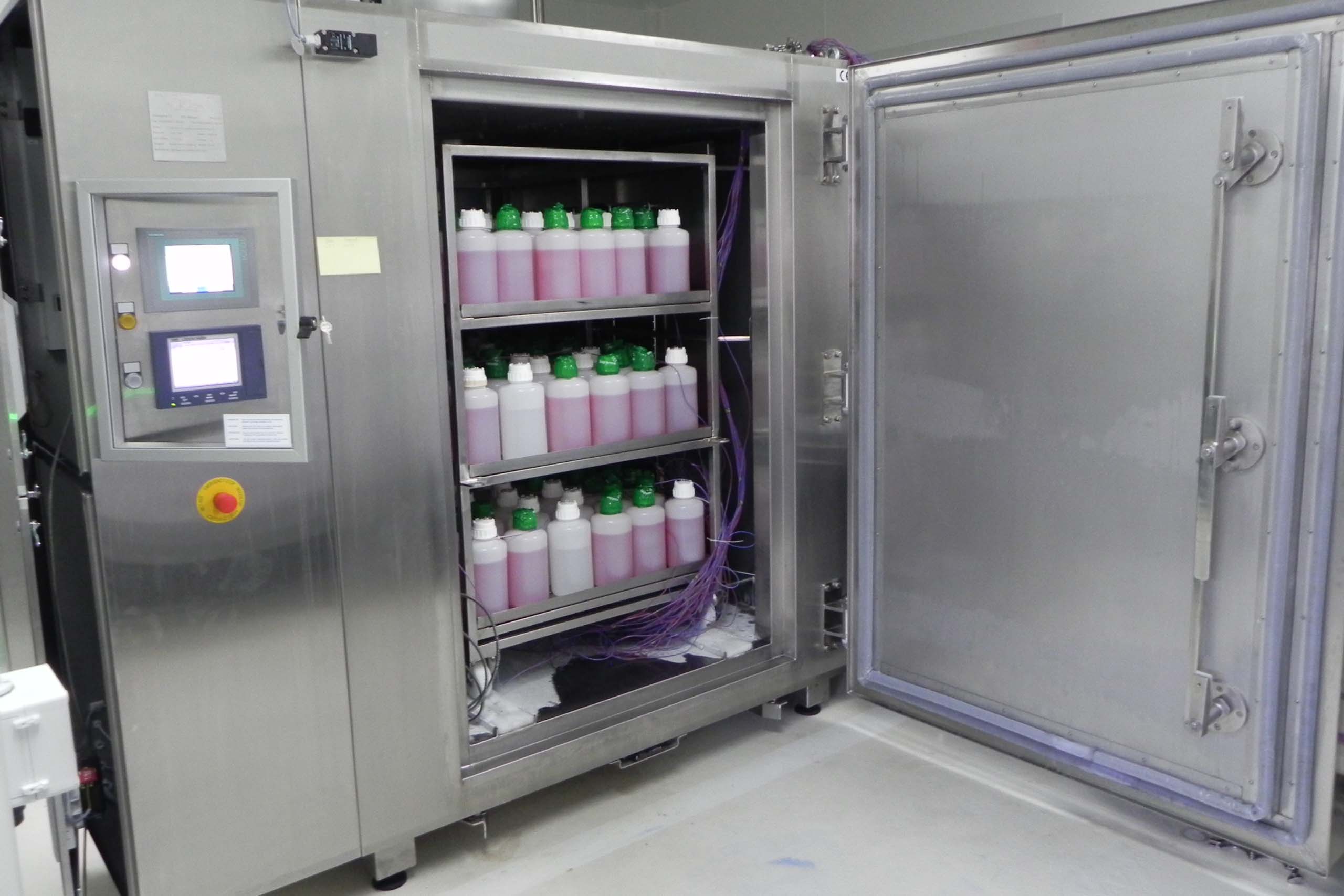 Kryogenes Einfrieren von pharmazeutischen Produkten