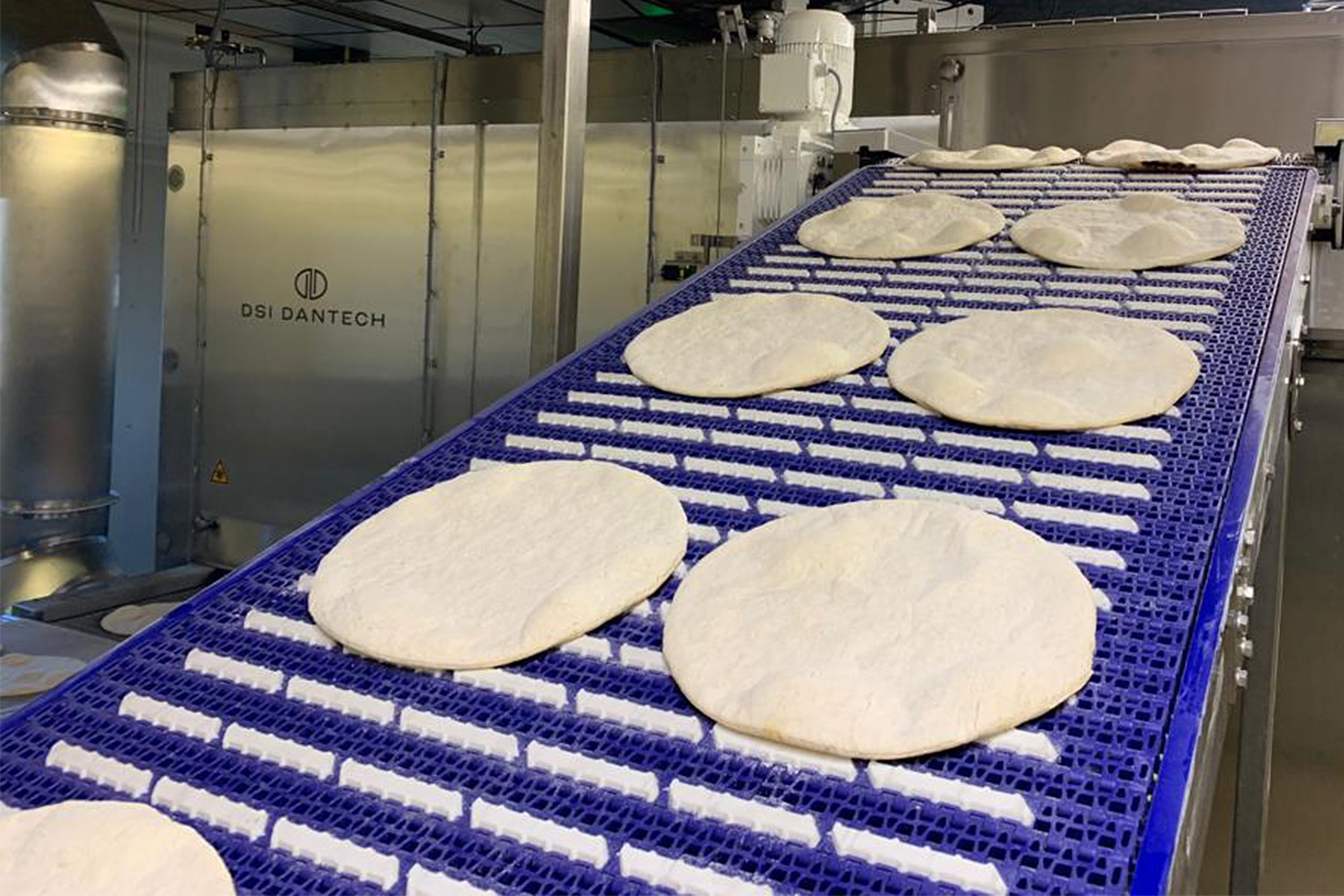 Einfrieren von Pizza-Spiralfrostern