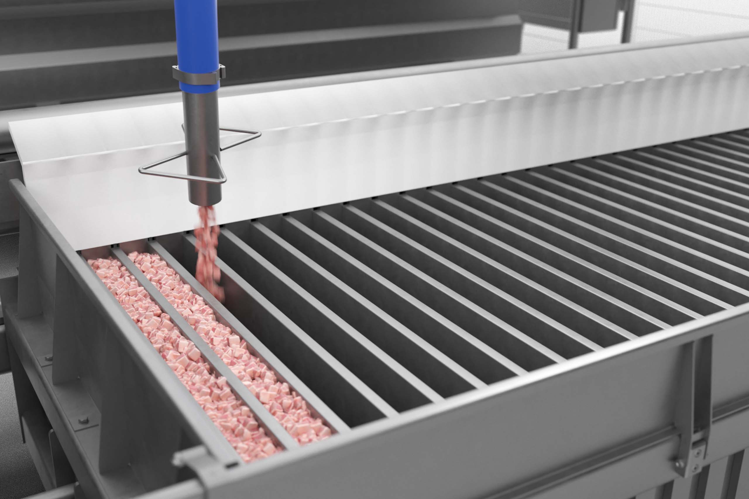 Ladeplattenfroster mit Pumpsystem